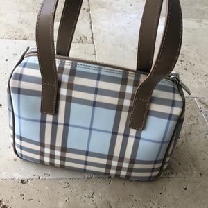 Burberry Blue Nova Check Bag
